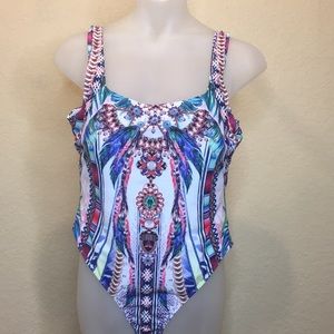 Monif C Women’s Plus Size 20 W Swimsuit.